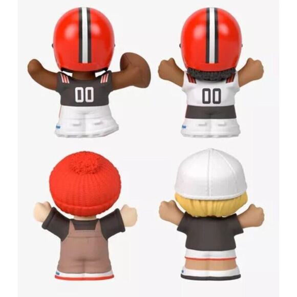 Fisher Price - Little People Collector NFL Cleveland Browns 4-Pack - Picture 4 of 10